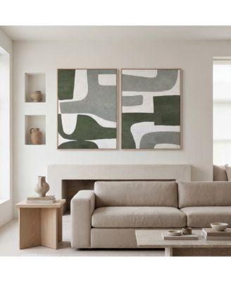 Aasmaa Framed Art, Set of 2