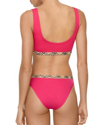 Check Trim Bikini Briefs