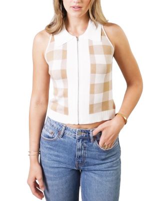  Women's Laurel Zip Up Polo