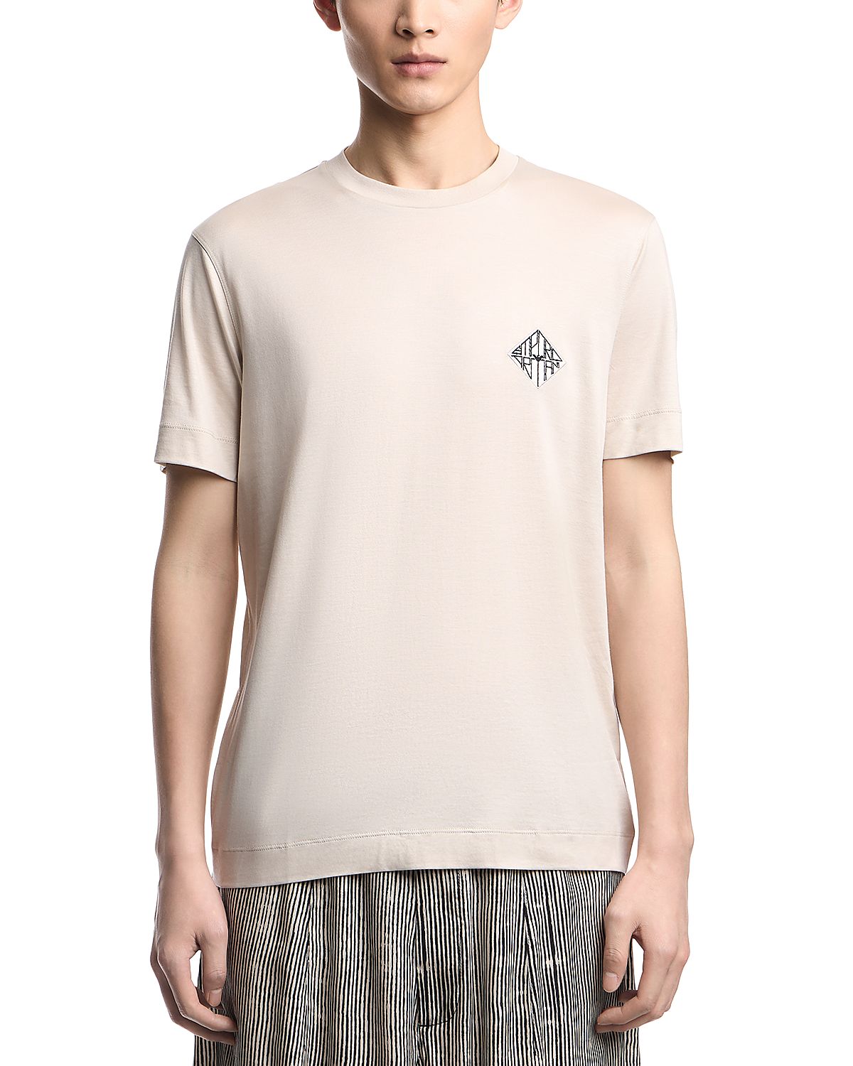 Emporio Armani Regular Fit Crewneck Logo T-Shirt