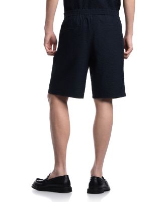 Bermuda Regular Fit Seersucker Shorts