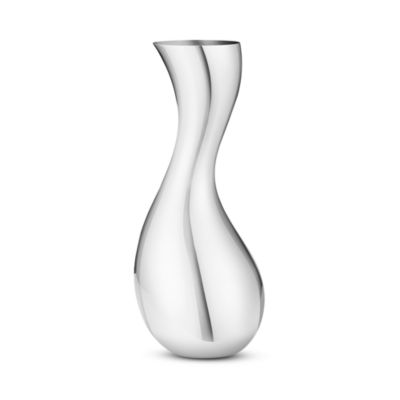 COBRA Vase, Large, Stainless Steel, Mirror