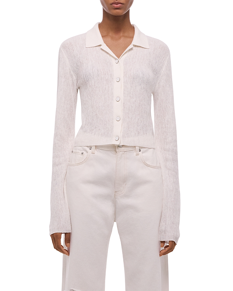 Helmut Lang Linen Blend Knit Shirt