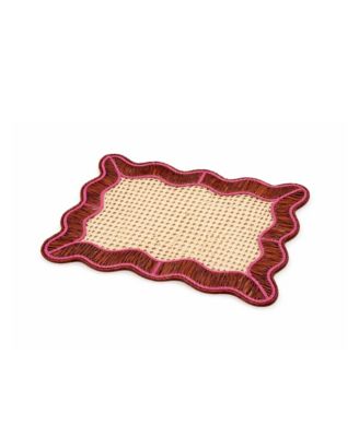  Wavy Rectangular Placemat - Set of 2