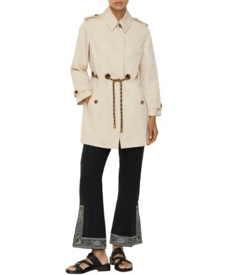 Short Gabardine Stonehaven Car Coat