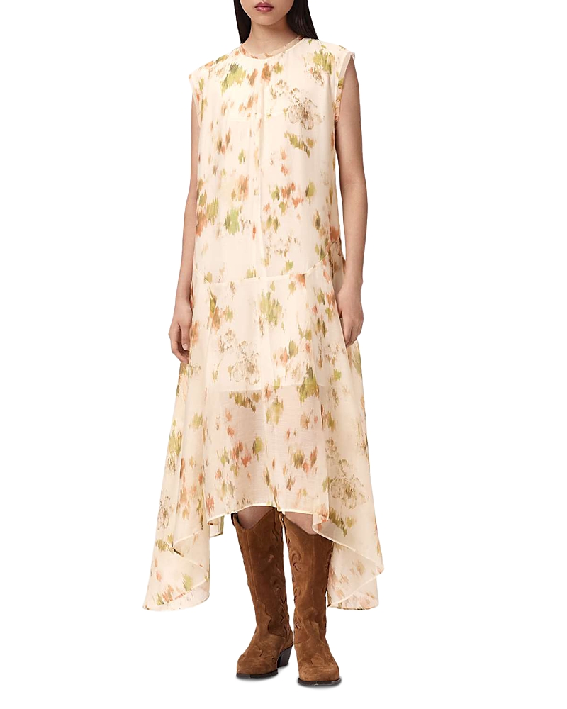 Allsaints Tanner Handkerchief Hem Dress