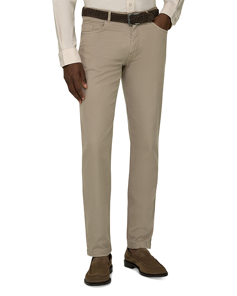 Boggi Milano Regular Fit Stretch Cotton Jeans