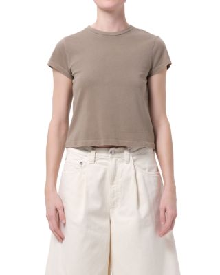 Adine Cotton Shrunken Tee