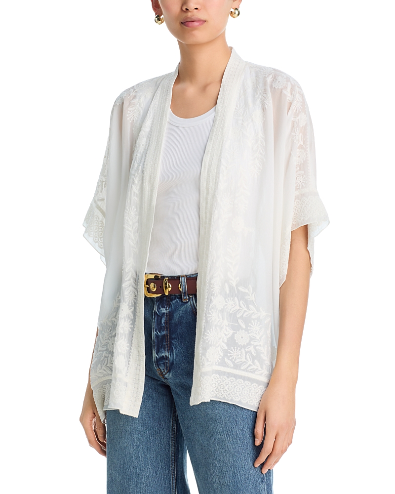 Johnny Was Calla Embroidered Kimono