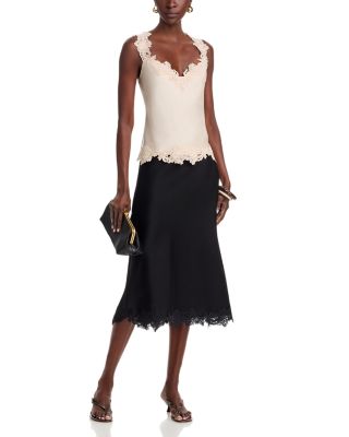 Brooks Lace Trim Skirt