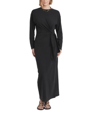 Side Tie Maxi Dress