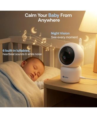 Luna 2K Wi-Fi Smart Baby Monitor with Night Vision