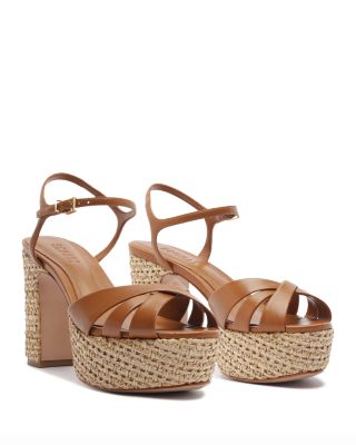 Women's Keefa Raffia Espadrille Platform Sandals
