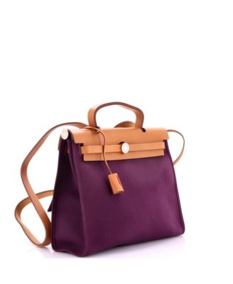 31 Herbag Zip Leather and Toile