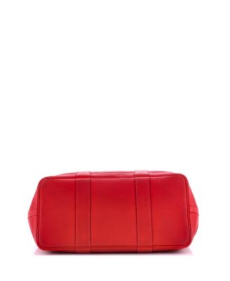 36 Garden Party Tote Leather with Printed Interior