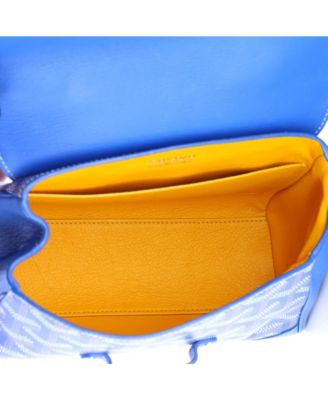  Mini Saigon Top Handle Bag Coated Canvas with Leather