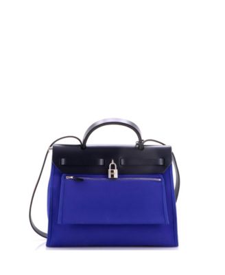 31 Herbag Zip Leather and Toile