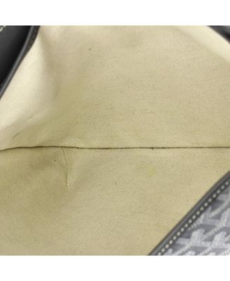   Coursier Messenger Bag Coated Canvas and Leather