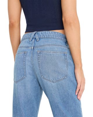Weightless Boyfriend High Rise Ankle Jeans in Indigo961