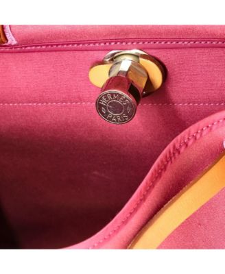 31 Herbag Zip Leather and Toile