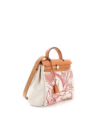 31 Herbag Zip Pegase Pop Toile and Leather