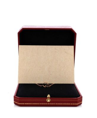  Love Interlocking Necklace 18K Rose Gold, 18.5"