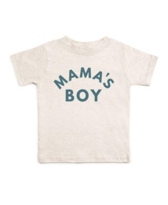 Boys' Mama's Boy Short Sleeve T-Shirt - Baby, Little Kid