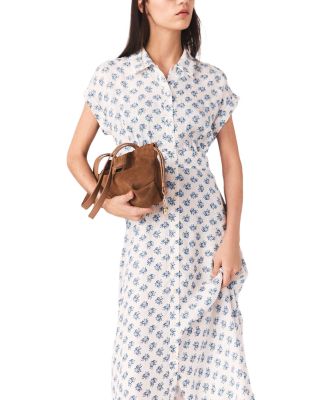 Jacquard Print Maxi Dress