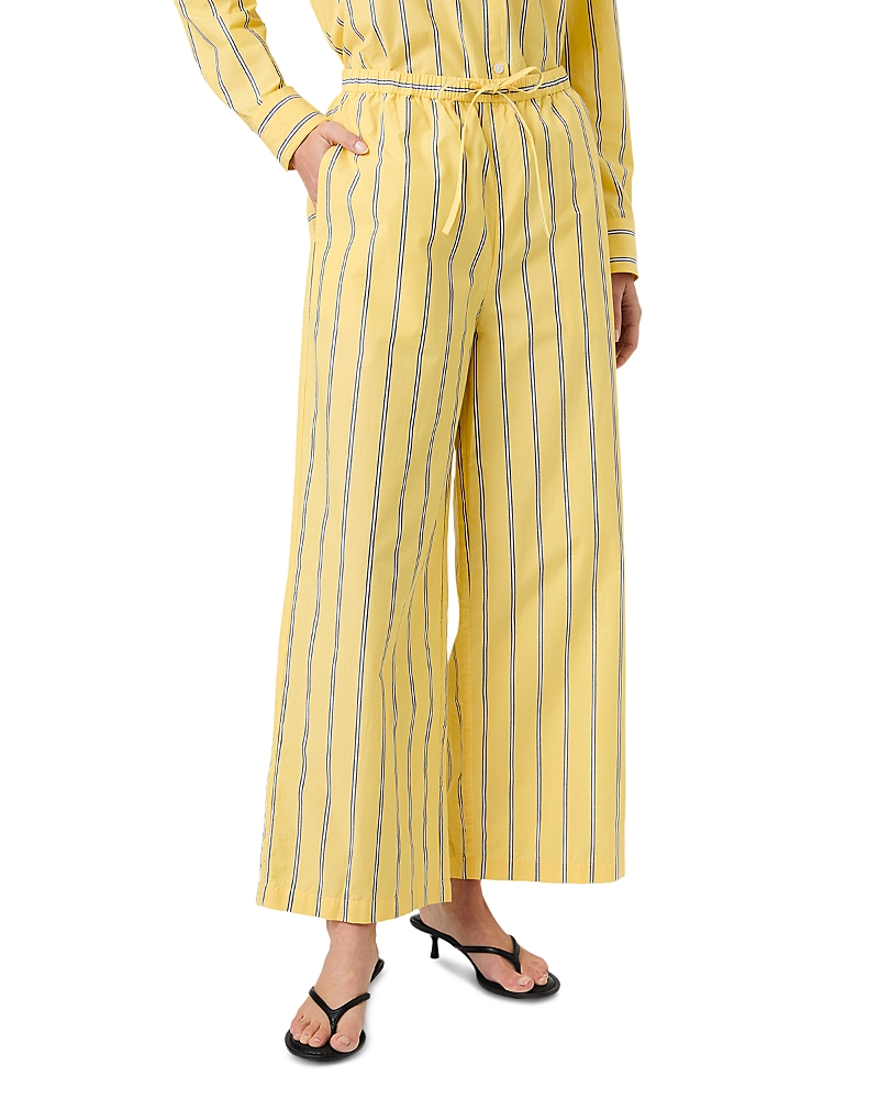 French Connection Rhodes Poplin Nico Stripe Drawstring Pants
