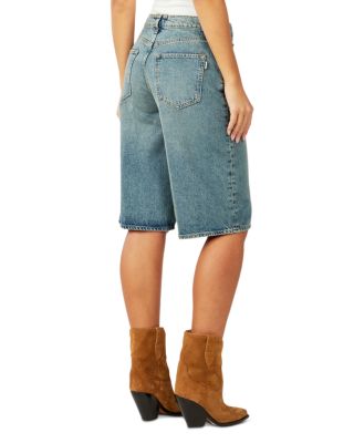 Arisa Creased Long Shorts