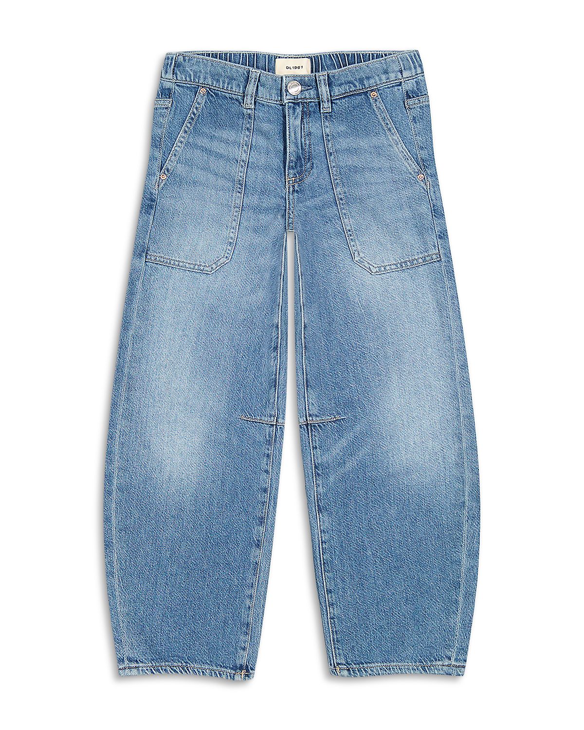 DL1961 Girls' Lilia Barrel Pull On Jeans
