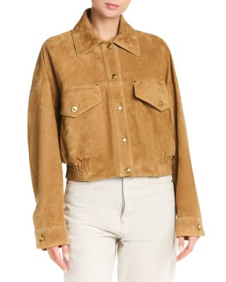 Suede Cropped Jacket