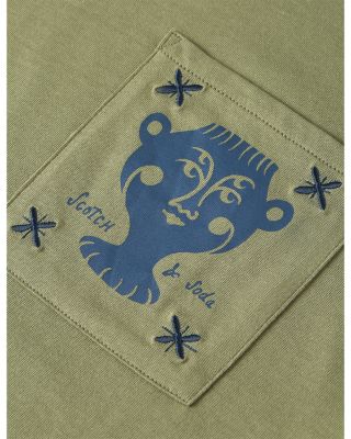 Chest Graphic Pocket T-Shirt