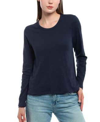 Long Sleeve Baby Fit Shrunken Crew Tee