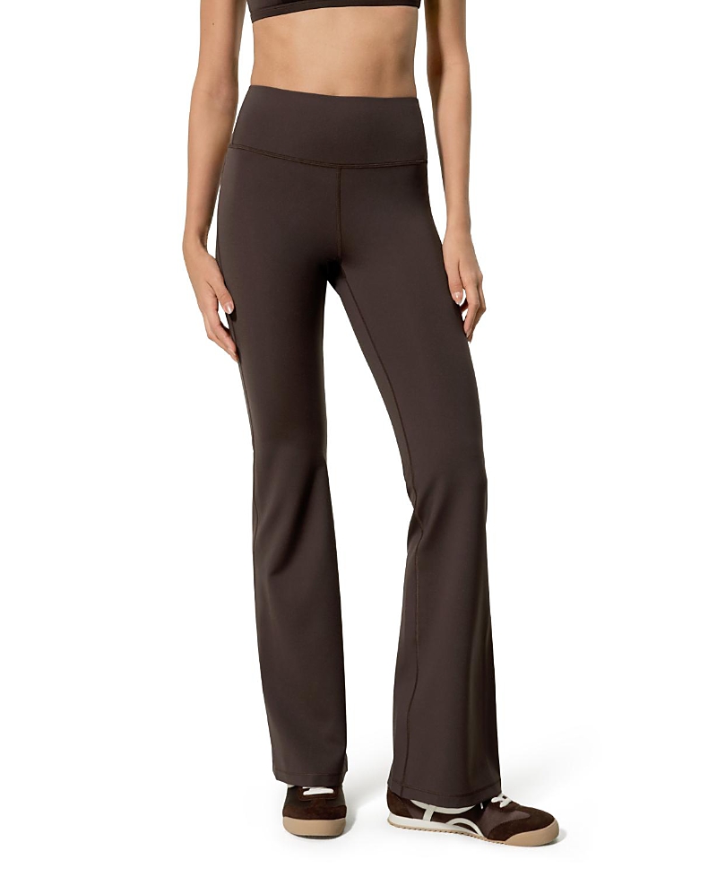 Lilysilk Silk Contour High Rise Flared Drape Flow Leggings