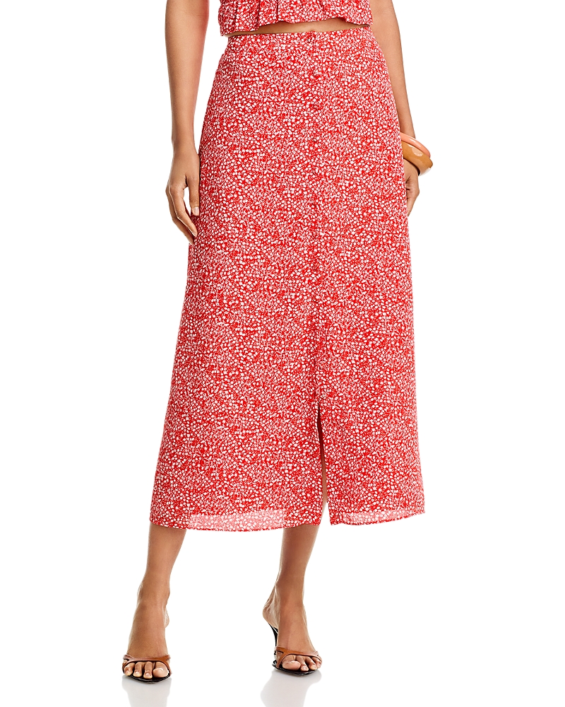 French Connection Agnes Crepe Midi Skirt