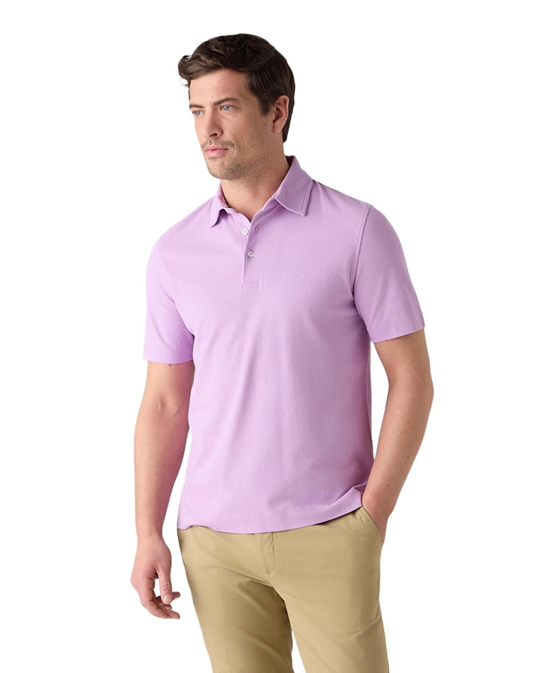 Robert Talbott Walker Short Sleeve Polo
