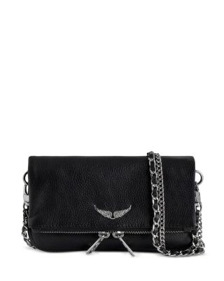 Zadig & Voltaire Rock Nano Grained Leather Crossbody