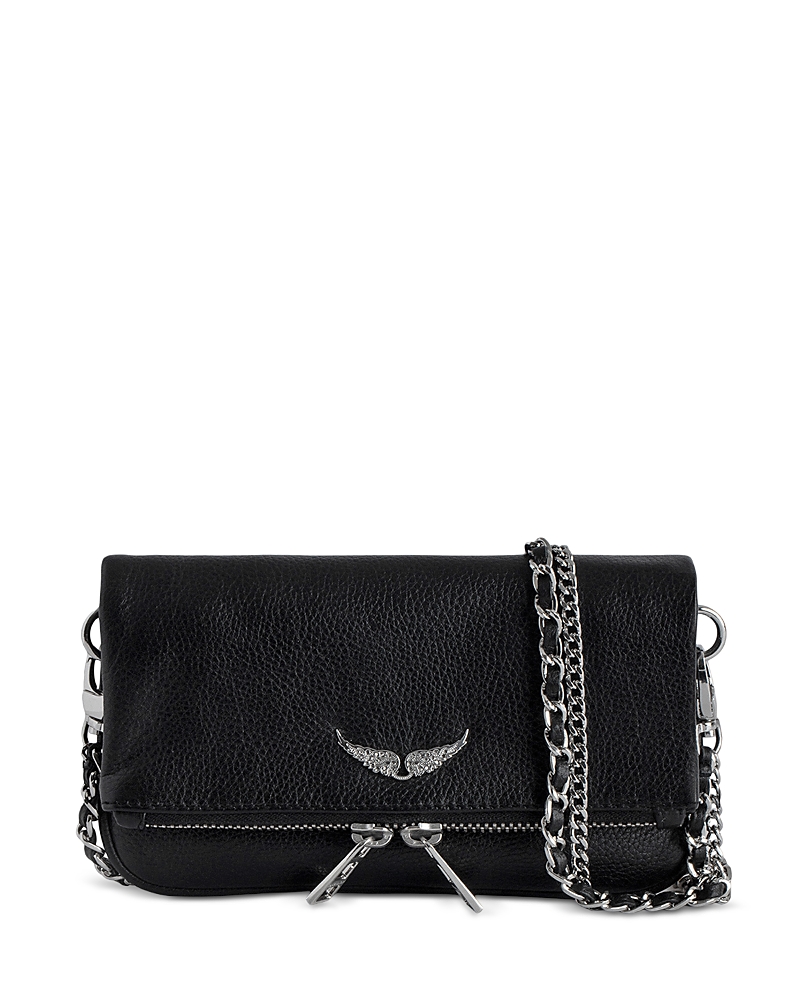 Zadig & Voltaire Rock Nano Grained Leather Crossbody