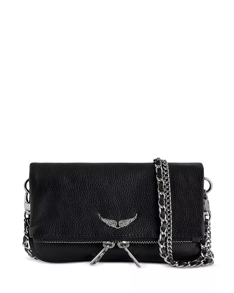 Zadig & Voltaire Rock Nano Grained Leather Crossbody