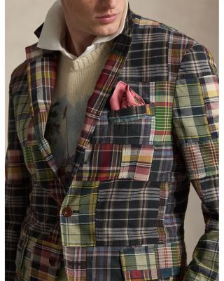 Tailored Fit Patchwork Jacket