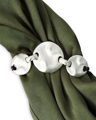 Ona Sculptural Disc Slider Bracelet