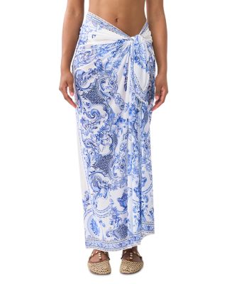 Multi Wear Long Sarong Swim Cover-Up