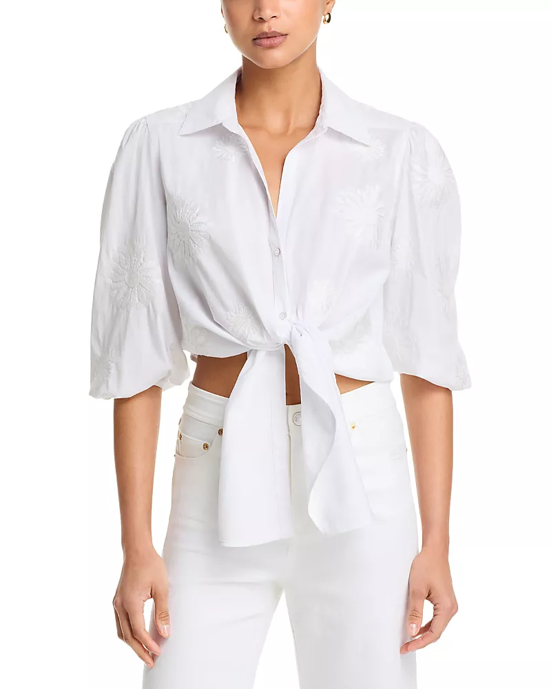 Cinq a Sept Marianna Embroidered Top