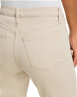 The Molly High Rise Trouser Jeans in Stone
