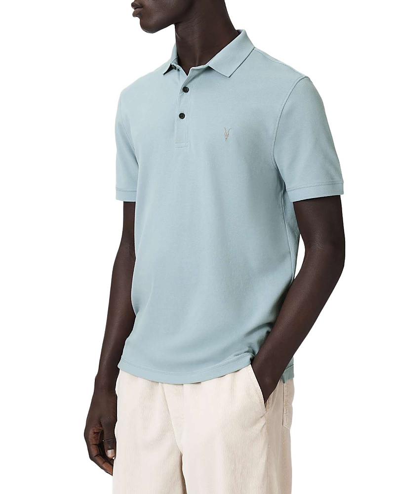 Allsaints Reform Cotton Slim Fit Polo Shirt