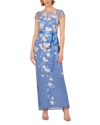 Adrianna Papell Cascading Floral Column Gown | Bloomingdale's Women
