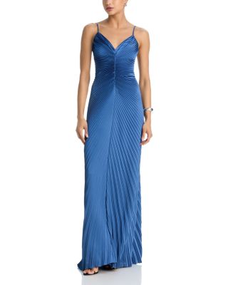Genevieve Pleated Gown
