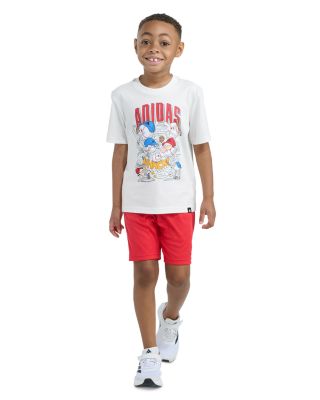 Boys' Essential Graphic Tee & Shorts Set - Little Kid