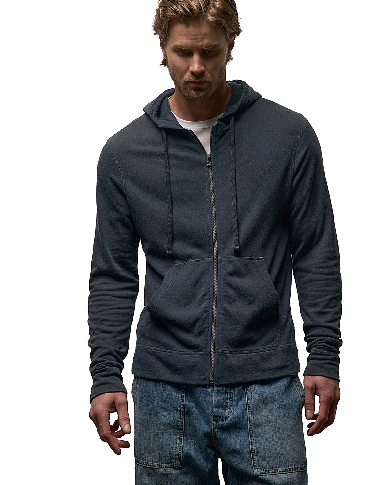 James Perse Vintage French Zip Up Hoodie